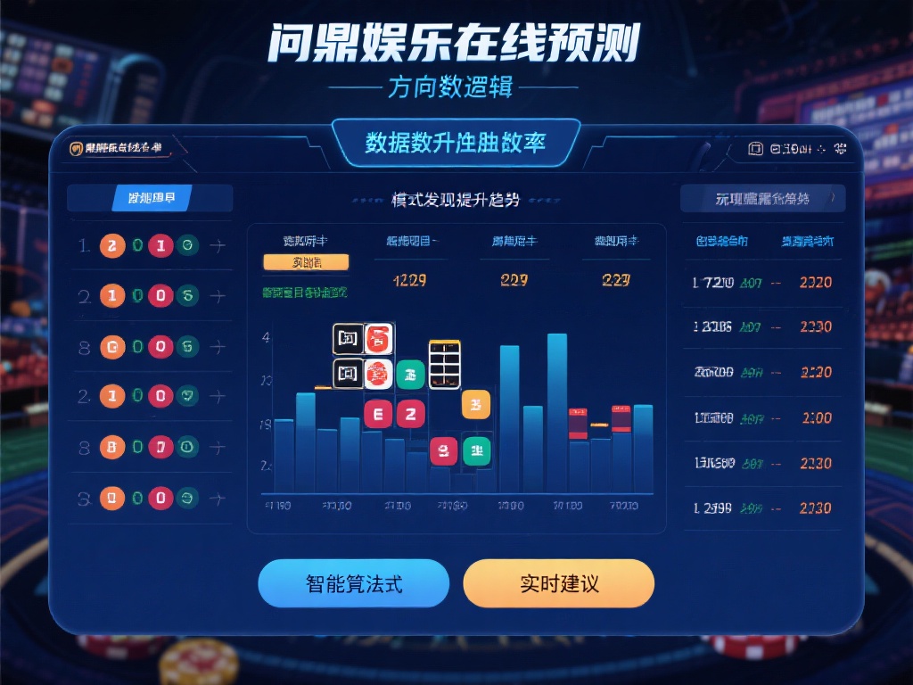 问鼎娱乐在线预测:精准分析助你轻松赢得大奖 (问鼎娱乐在线预测:精准数据分析助你轻松赢取大奖!) 在娱乐预测中,数据往往是制胜的关键。通过对过往结果